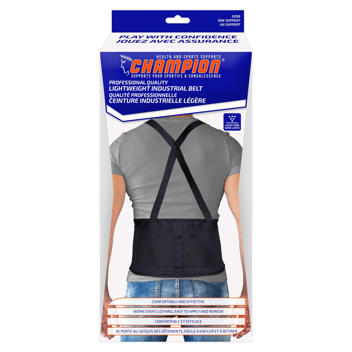 0208 / PROFESSIONAL QUALITY LIGHTWEIGHT INDUSTRIAL BELT