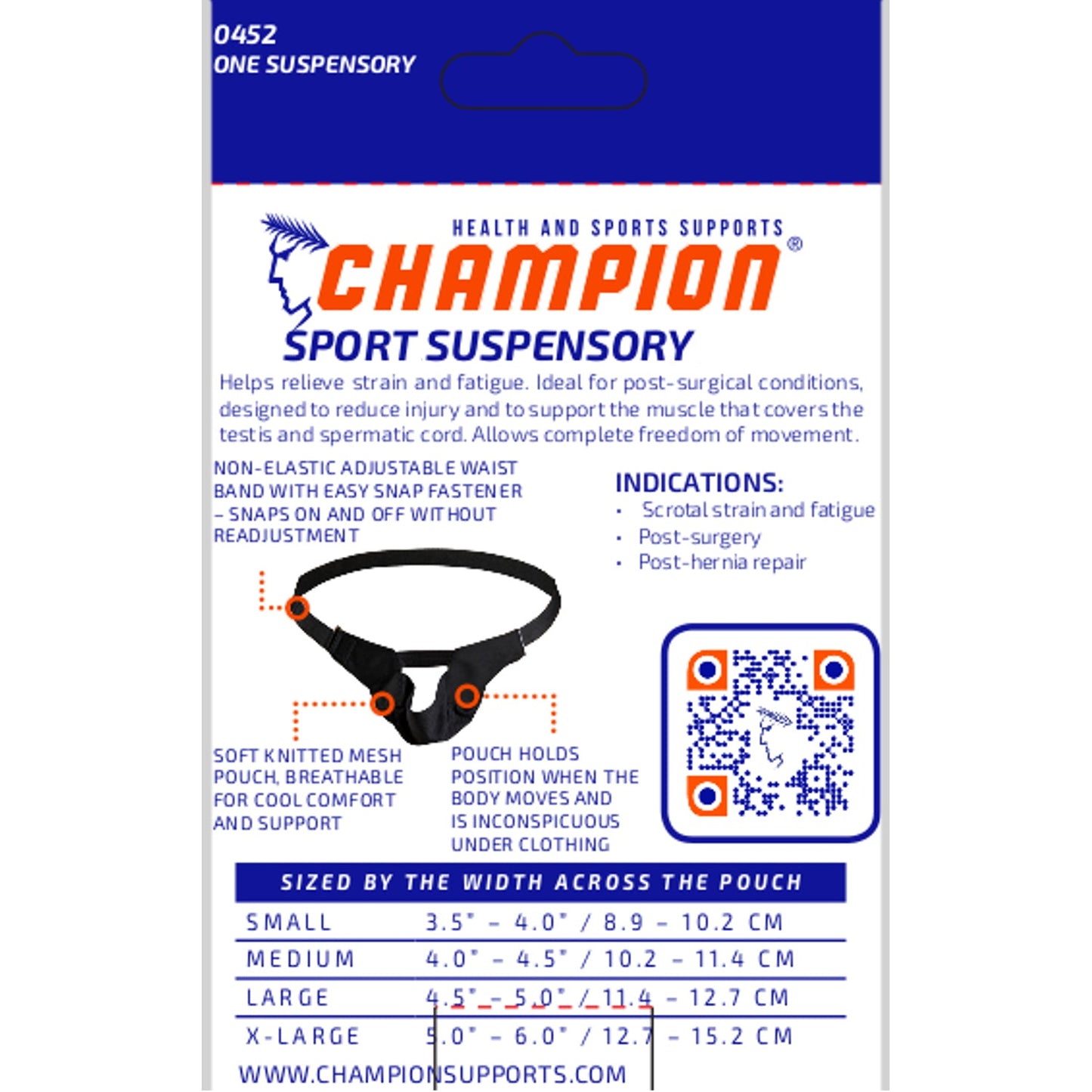 C-452 / SUSPENSORY