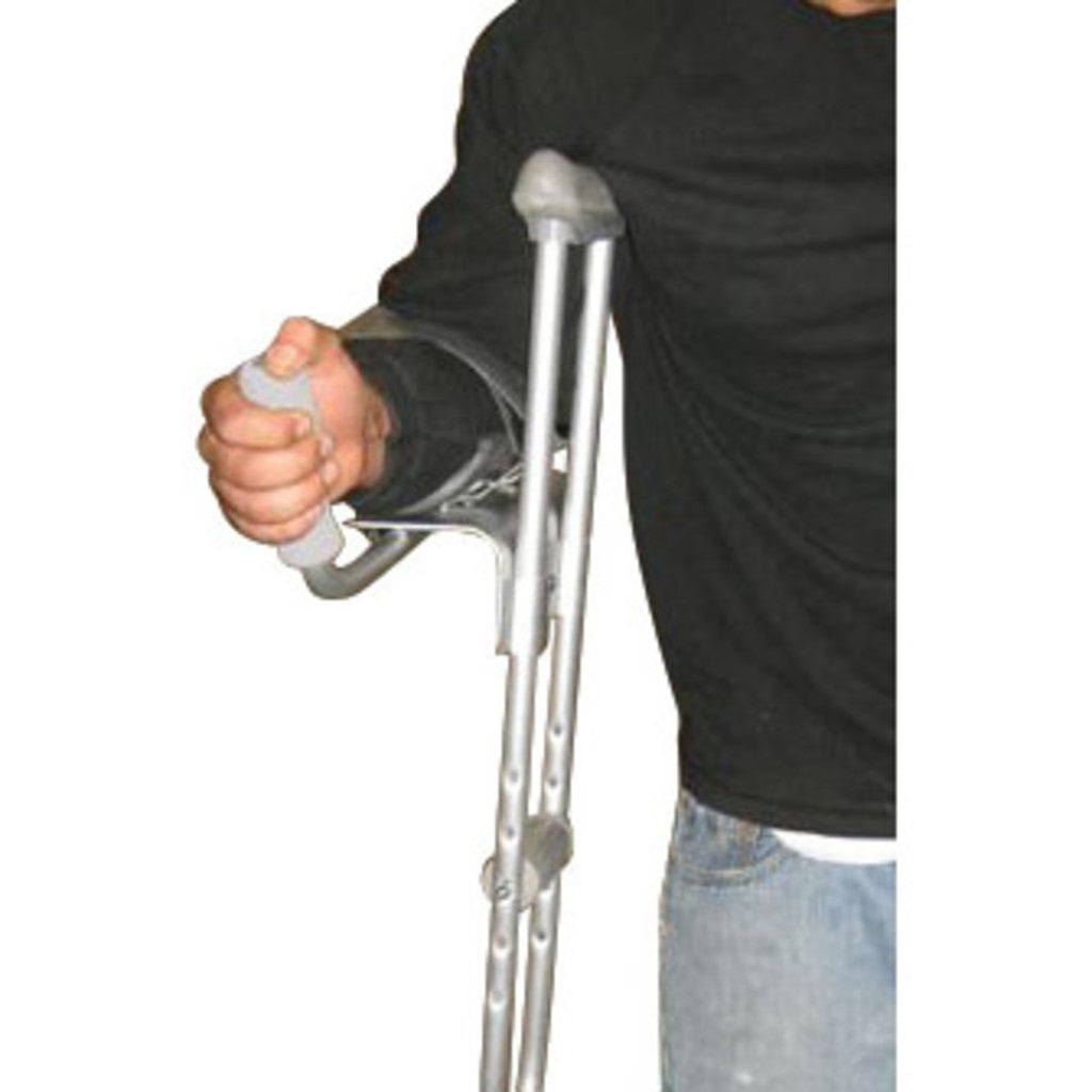 Platform Attachment for Walker or Crutch – 300 lb, Forearm Support for Weak Grip