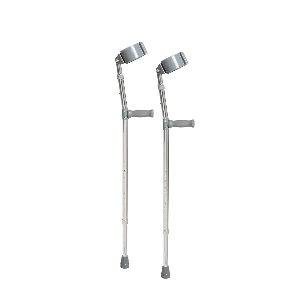 Drive Medical Lightweight Forearm Crutches – Adult, 1 Pair