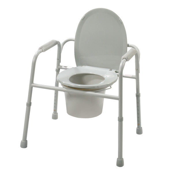 Deeper Seat Depth, Assembled Commode