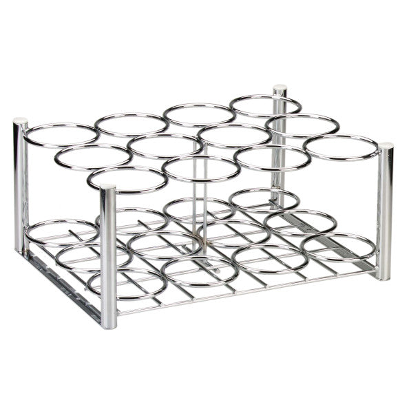 Chrome Oxygen Cylinder Rack