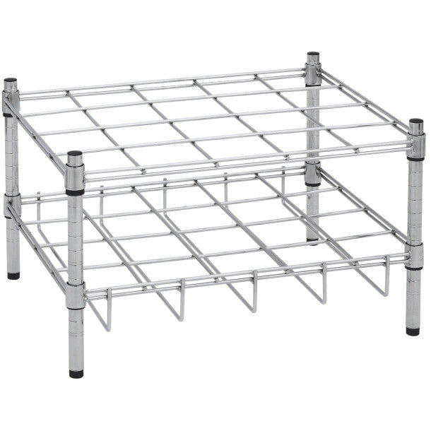 Chrome Oxygen Cylinder Rack