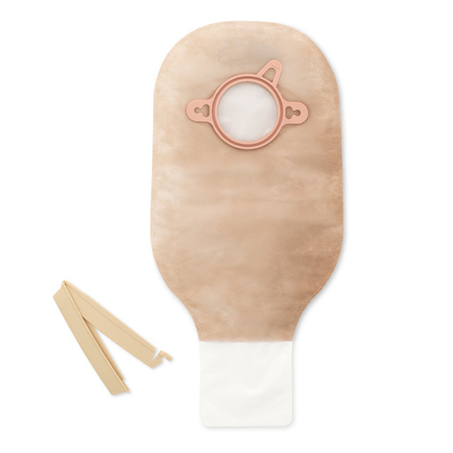 Hollister New Image 2-Piece Clamp Closure Drainable Ostomy Pouch