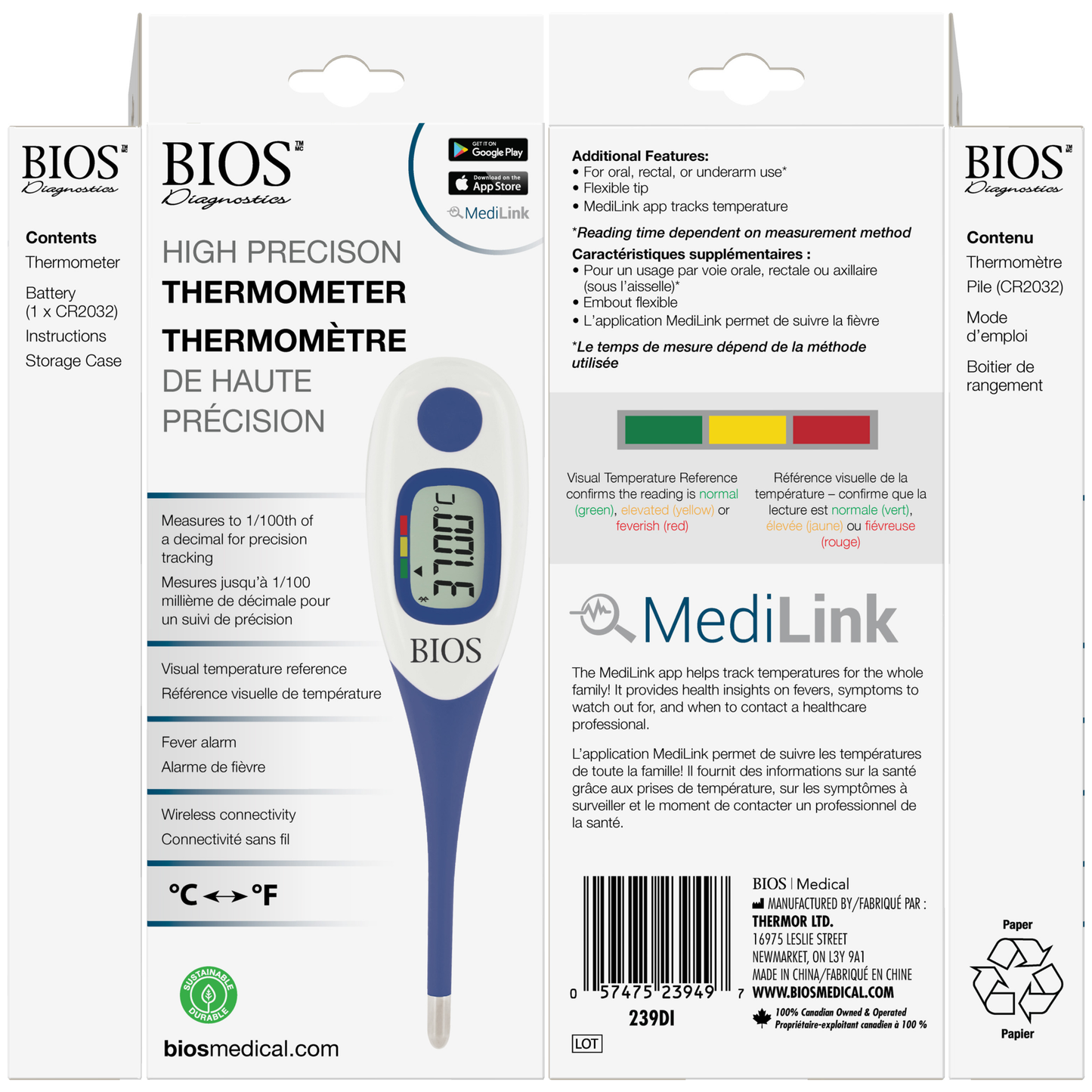 High Precision Digital Thermometer