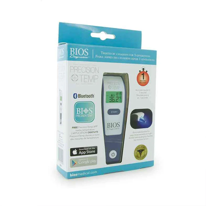 Precision Temp Instant Ear thermometer with Bluetooth by BIOS