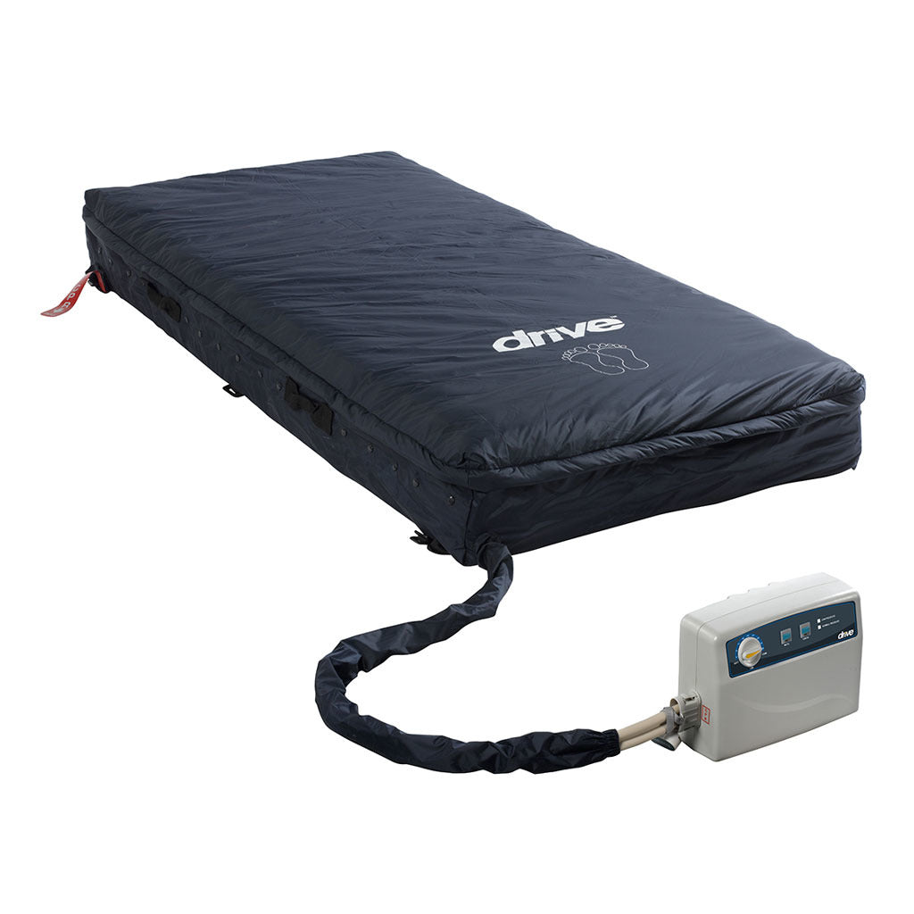 Drive Medical Med-Aire Assure 5" Air + 3" Foam Base Alternating Pressure and Low Air Loss Mattress