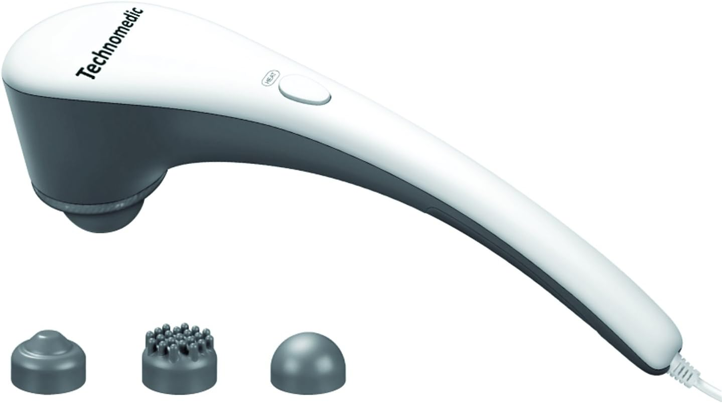 Technomedic Handheld Percussion Tapping Massager with Heat