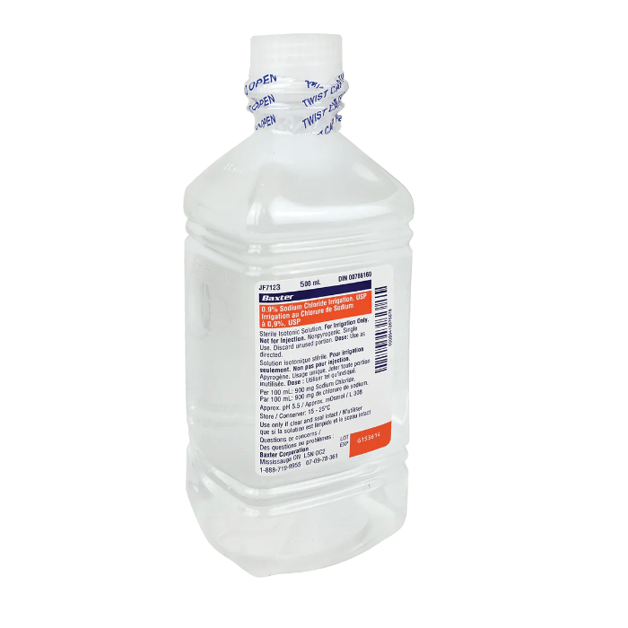 Baxter Sodium Chloride 0.9% Normal Saline Solution