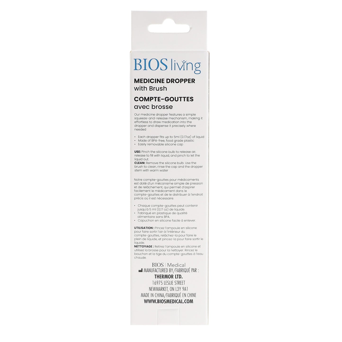 Medicine Dropper with Brush