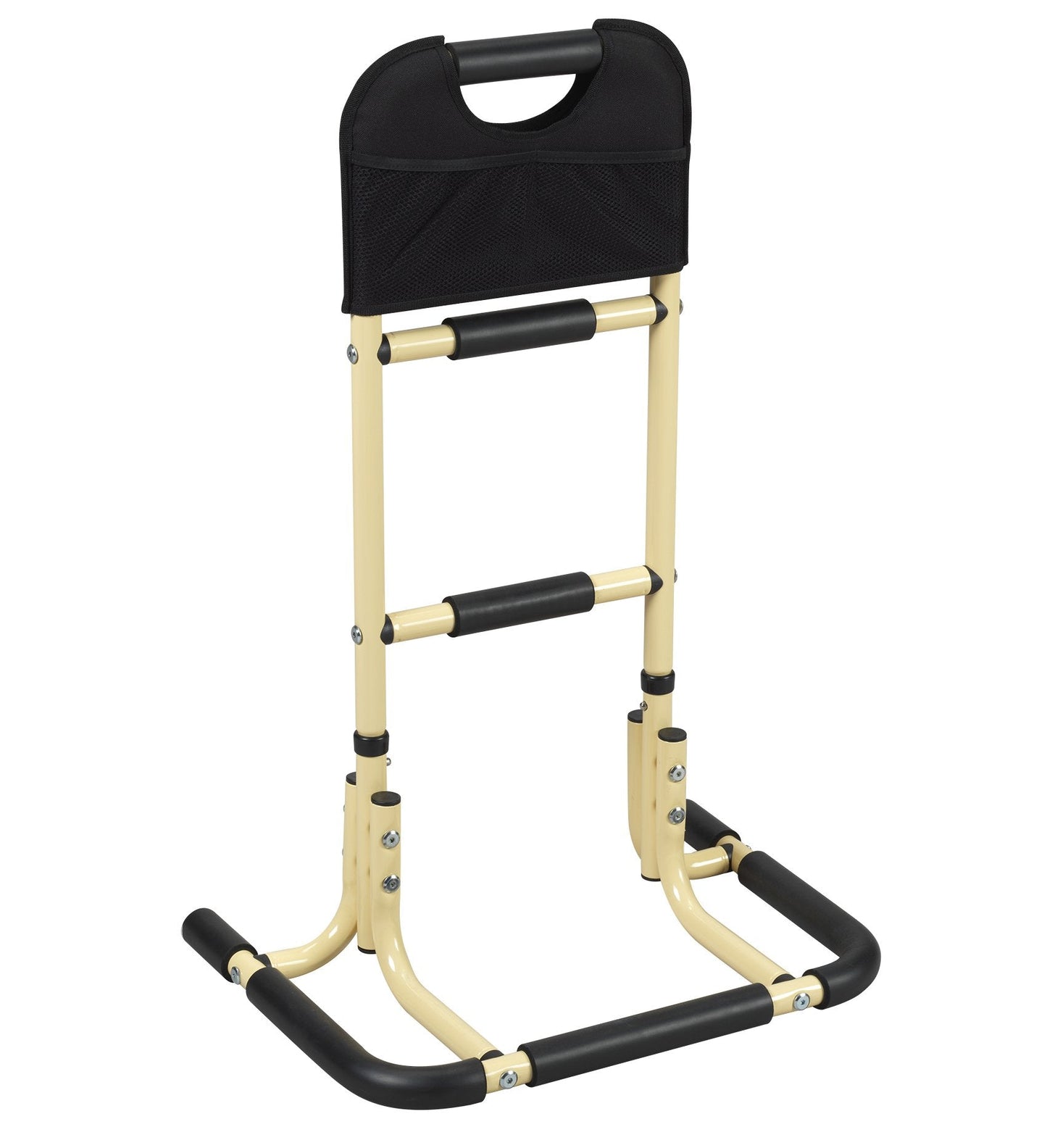 Bed & Chair Support Rail – Easy Riser, Under 4 lb, Multiple Grips, Non-Skid Base, Storage Pouch