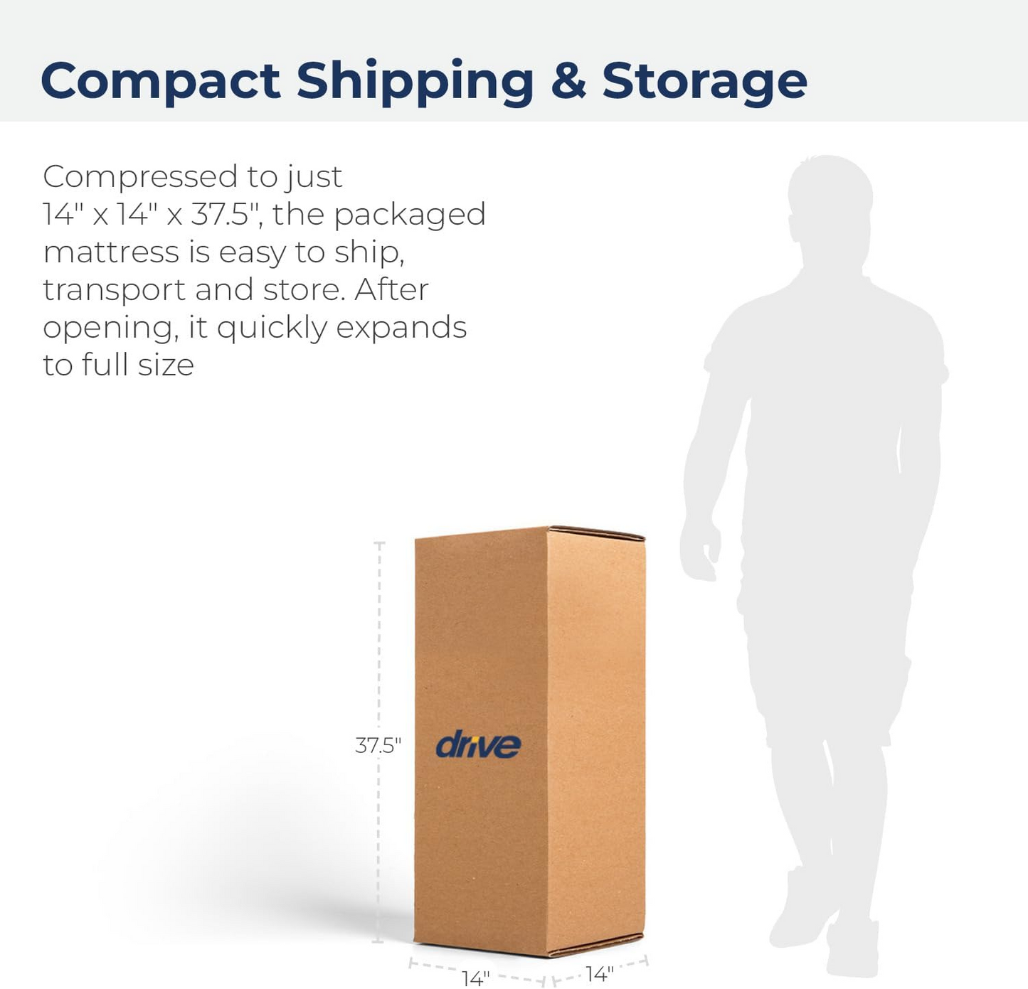 Drive Medical Quick 'N Easy Comfort Mattress
