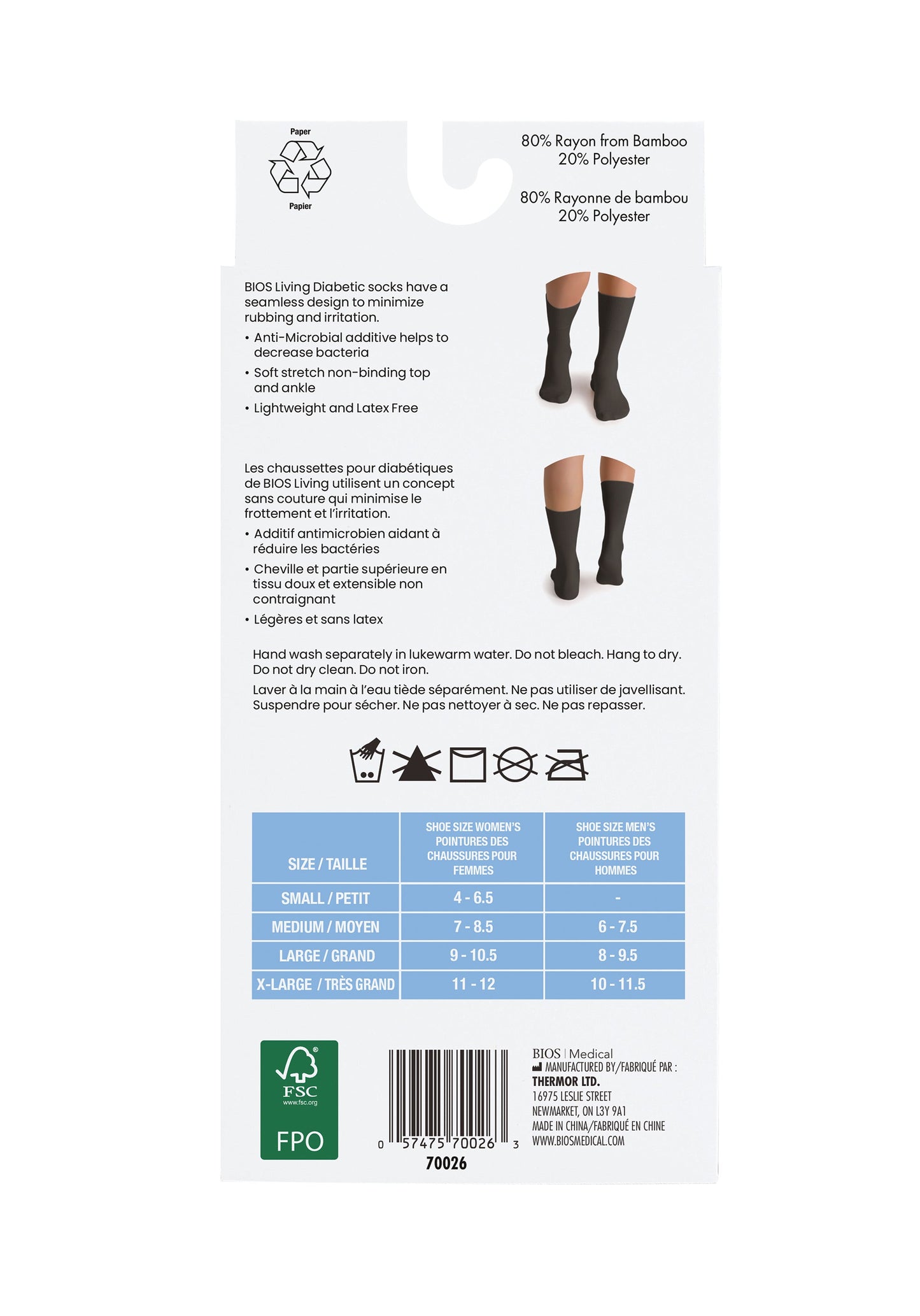 Diabetic Sock - Black