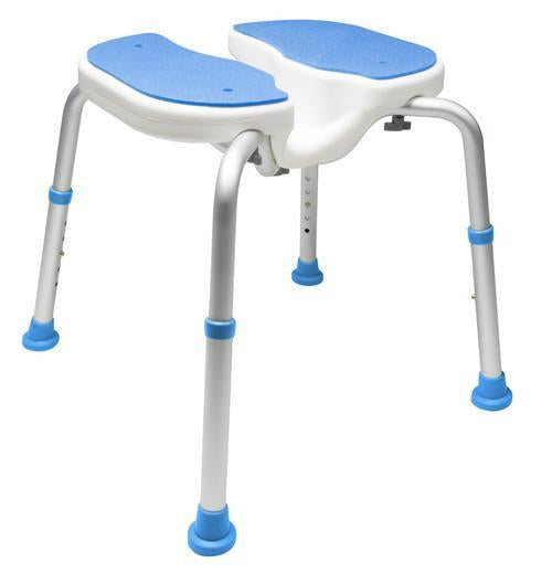 PCP Padded Bath Safety Seat with Hygienic Cutout – Compact Shower Seat