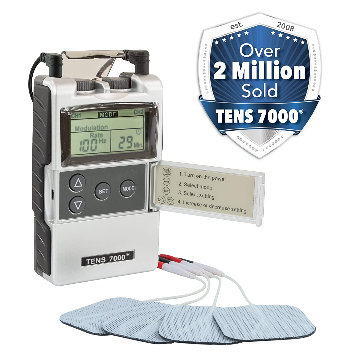 TENS 7000 Digital Unit 5 Modes