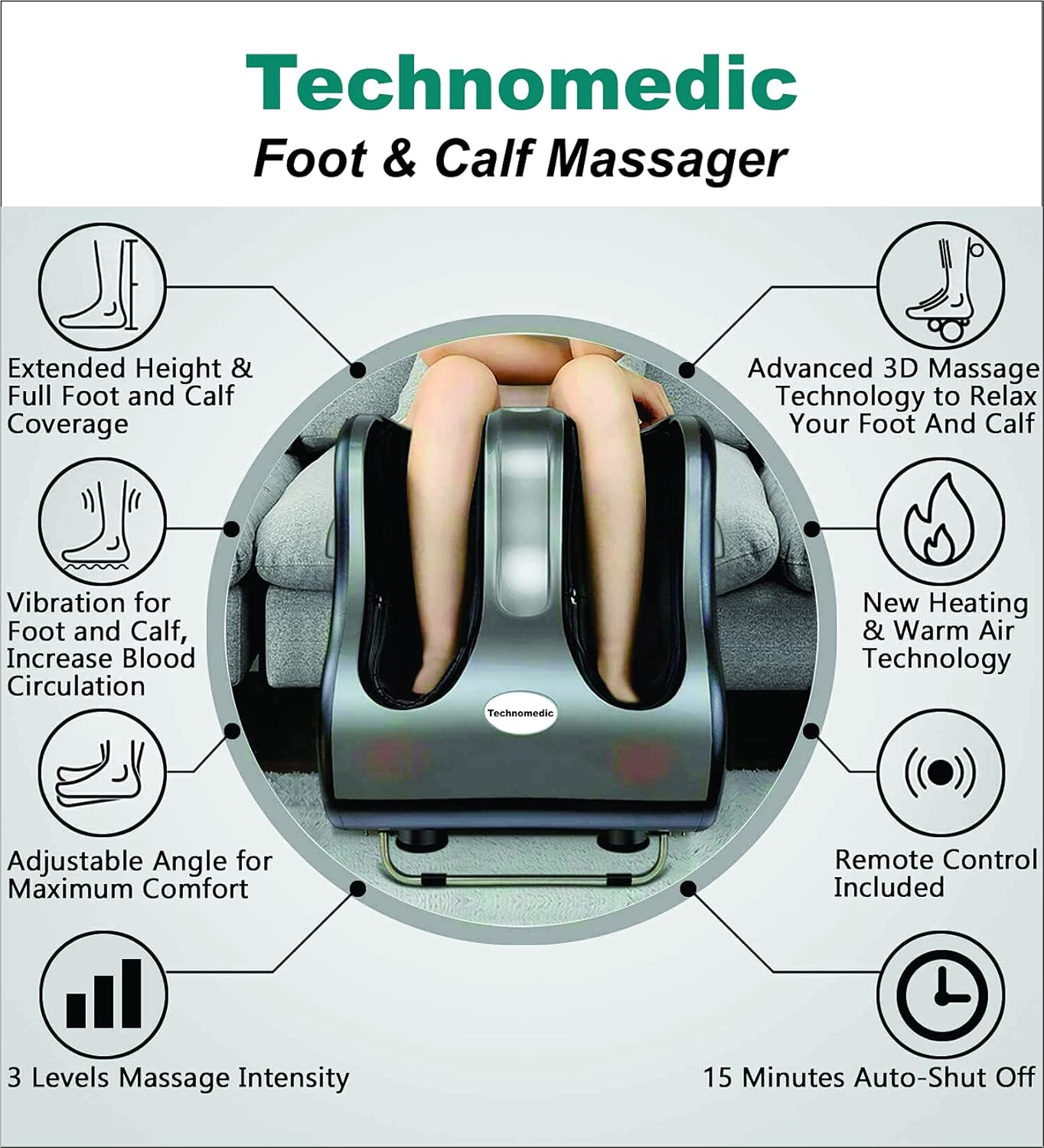 Technomedic Calf and Foot Massager
