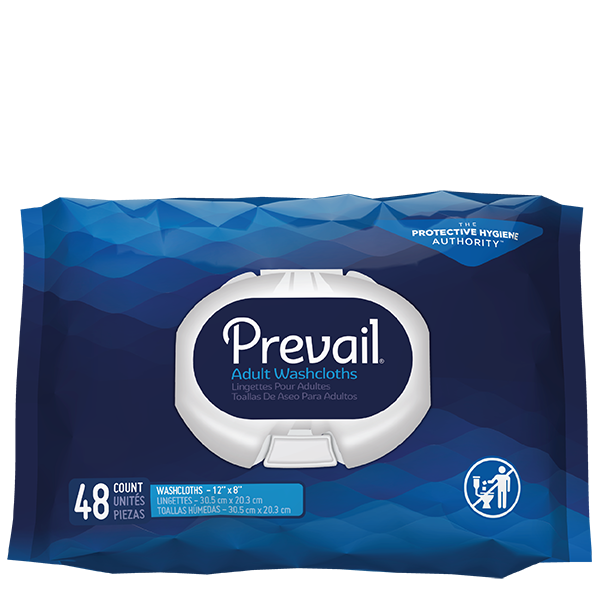 Prevail Washcloths Enhanced Lotion