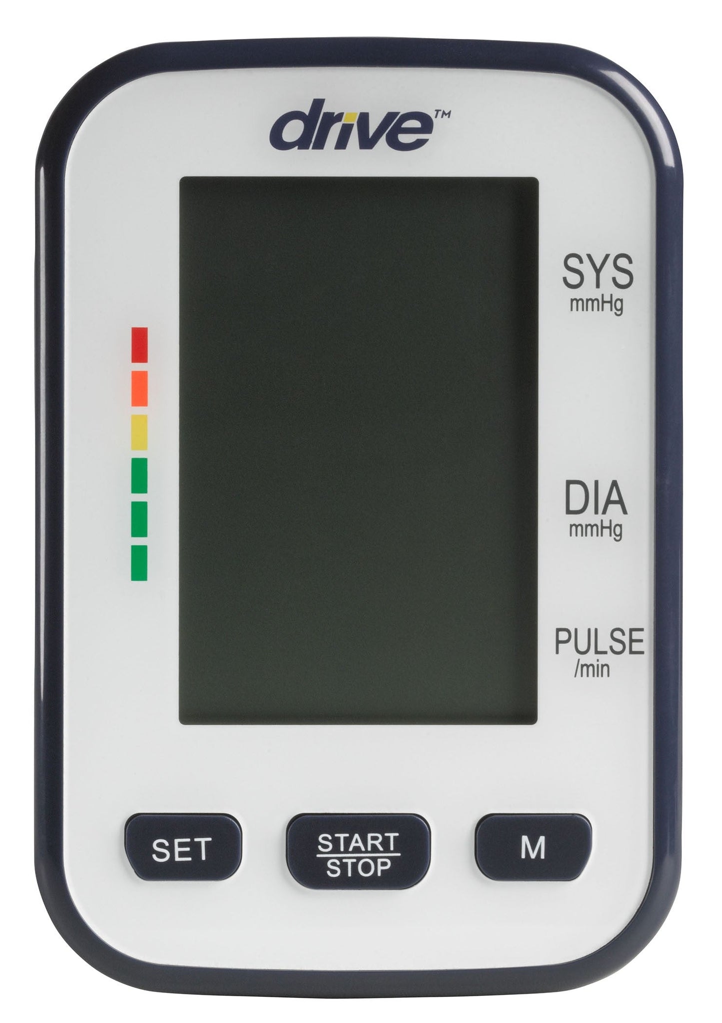Automatic Upper Arm Blood Pressure Monitor – Drive Medical Deluxe, 120-Reading Memory, WHO Indicator