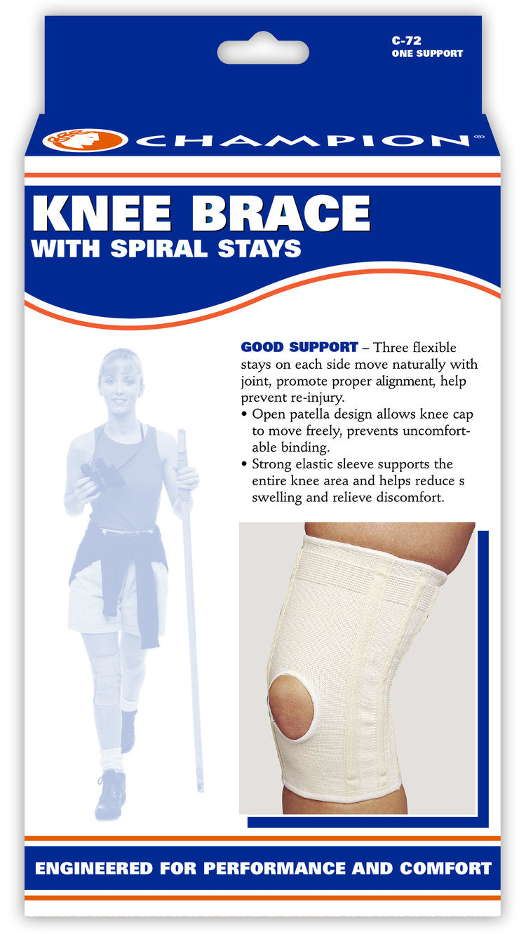 C-72 / KNEE BRACE - FLEXIBLE STAYS