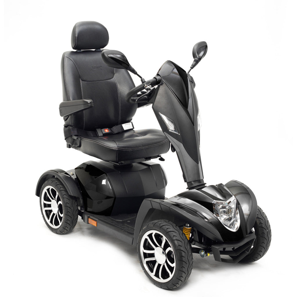 Heavy Duty 4-Wheel Power Scooter – Cobra GT4, 450 lb, 10 mph, 35 Mile Range, Full Suspension