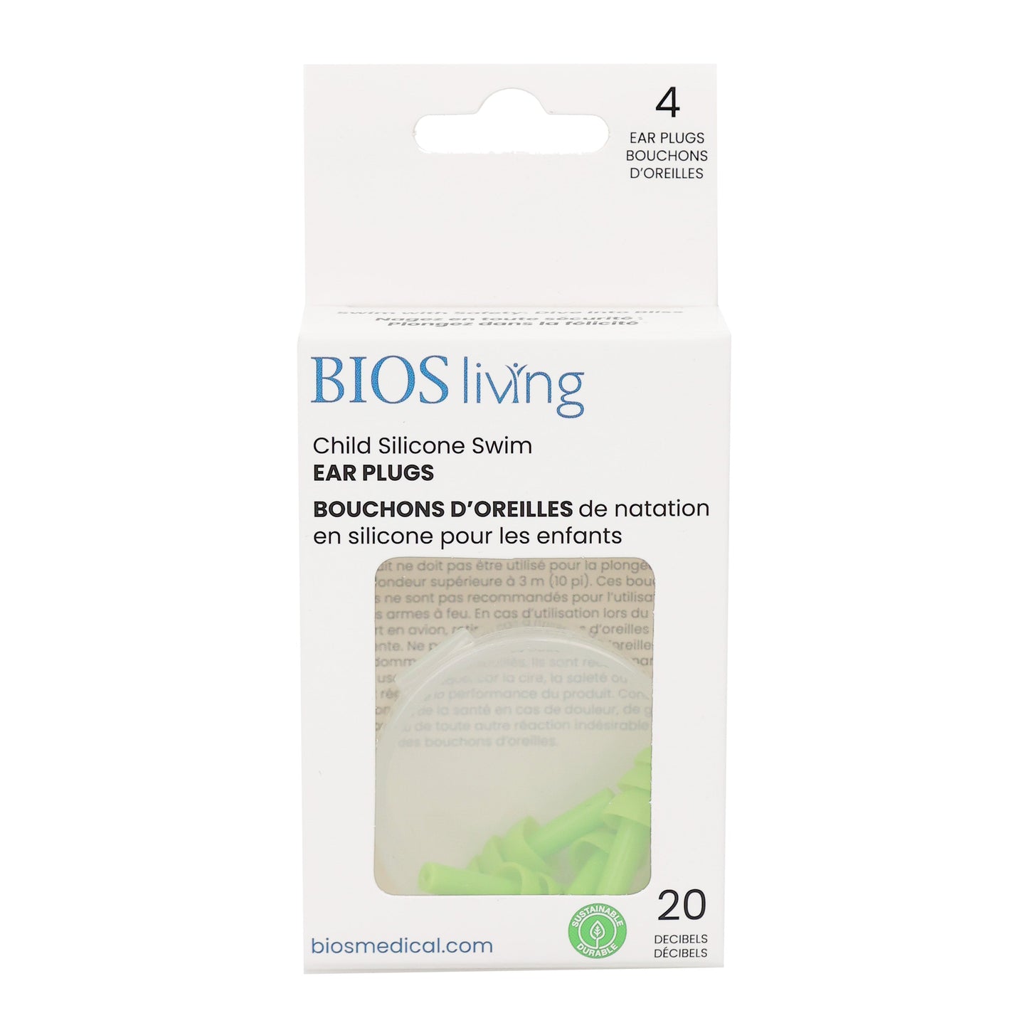 Silicone Swim Ear Plugs