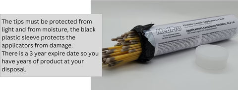 MedPro Applicator with Silver Nitrate 6" long