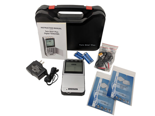 Digital Combo TENS/EMS Unit 4 Channel 8 Electrodes Pad