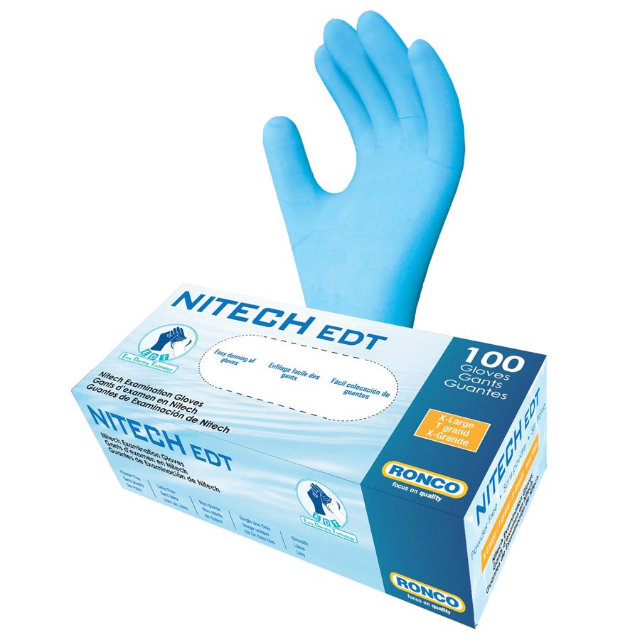Nitrile Examination Gloves, Powder Free