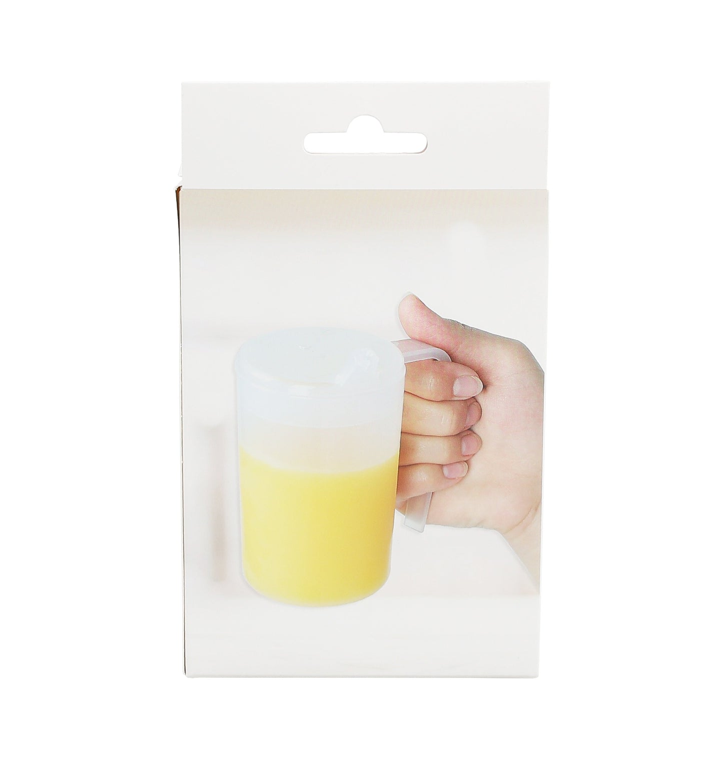 Large Handled Transparent Mug - 12 oz