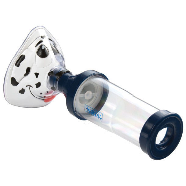 Airial Spotz® the Dog Mask with Meter Dose Inhaler Chamber