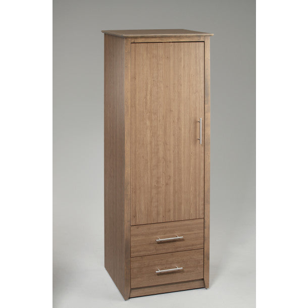 1 Door, 2 Drawer Wardorbe