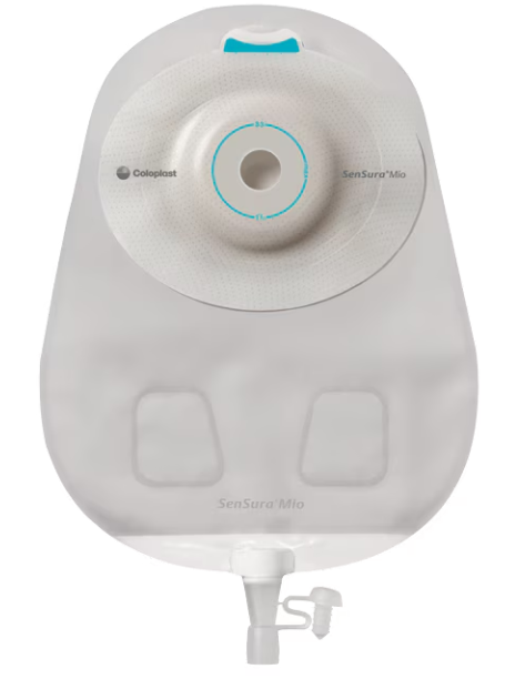 SenSura Mio Convex Soft Urostomy Pouch, Maxi, Cut-to-Fit