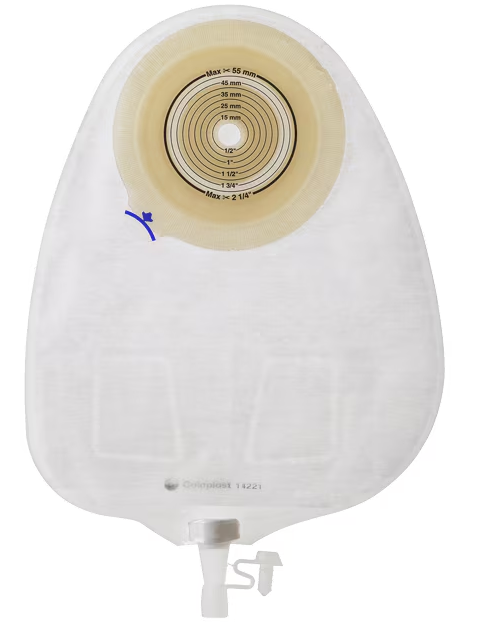 Coloplast Assura Maxi Extra-Extended Wear Multi-Chamber Urostomy Pouch, Cut-to-Fit