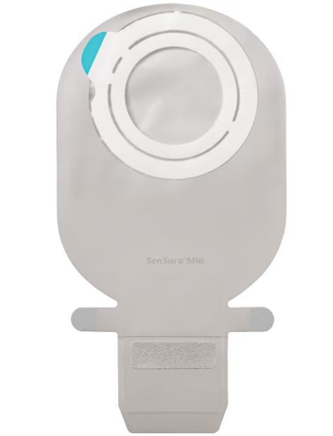 SenSura Mio Narrow Flex Drainable Pouch, Maxi, Narrow Outlet with Ileo Filter
