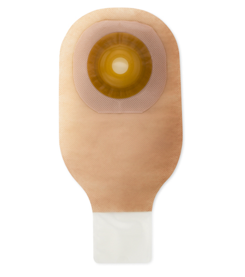 Hollister Premier Clamp Closure Convex 1-Piece Drainable Ostomy Pouch, Cut-to-Fit