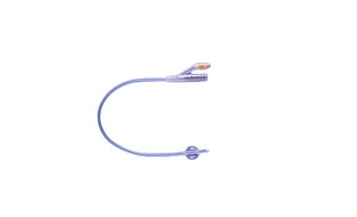 Rusch 100% Silicone 2-Way Foley Catheter – 5cc Balloon, Latex-Free