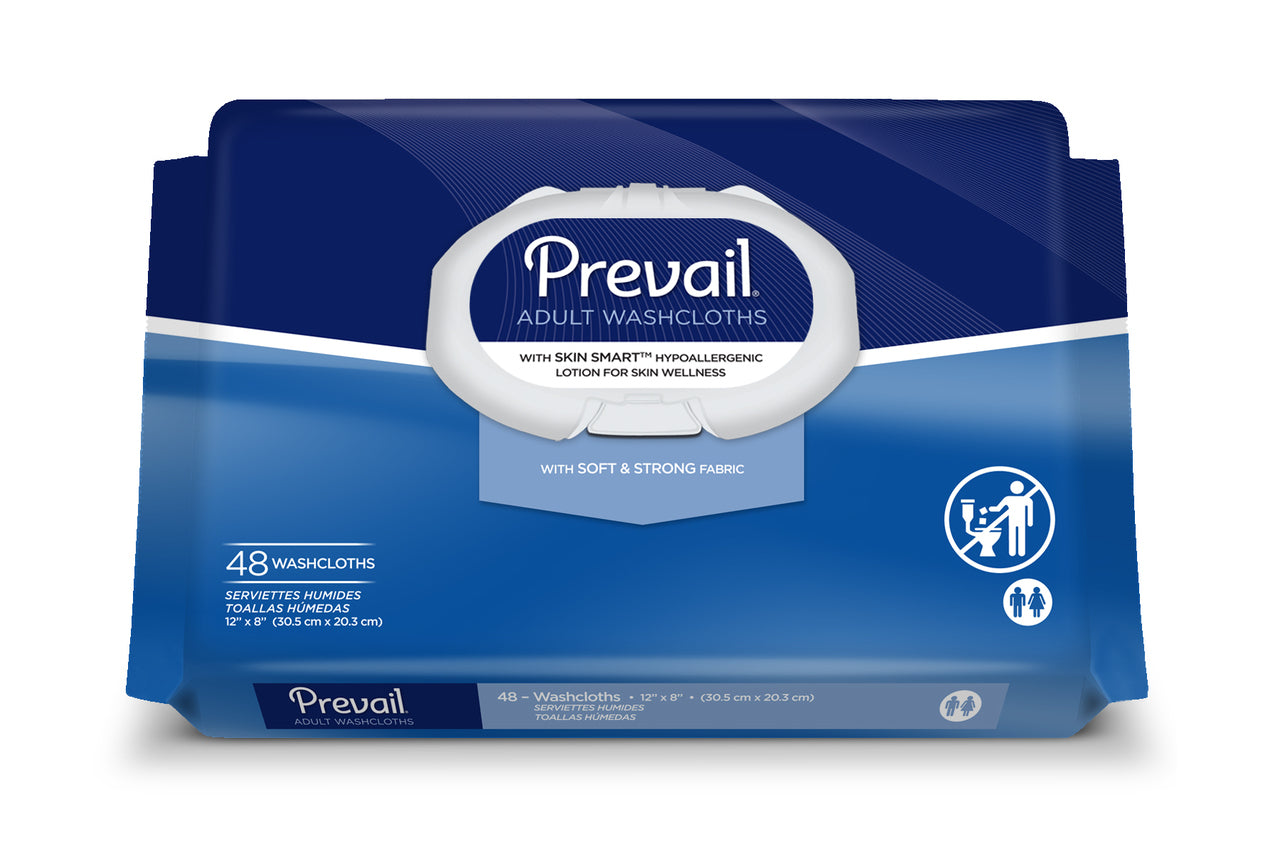 Prevail Washcloths Enhanced Lotion