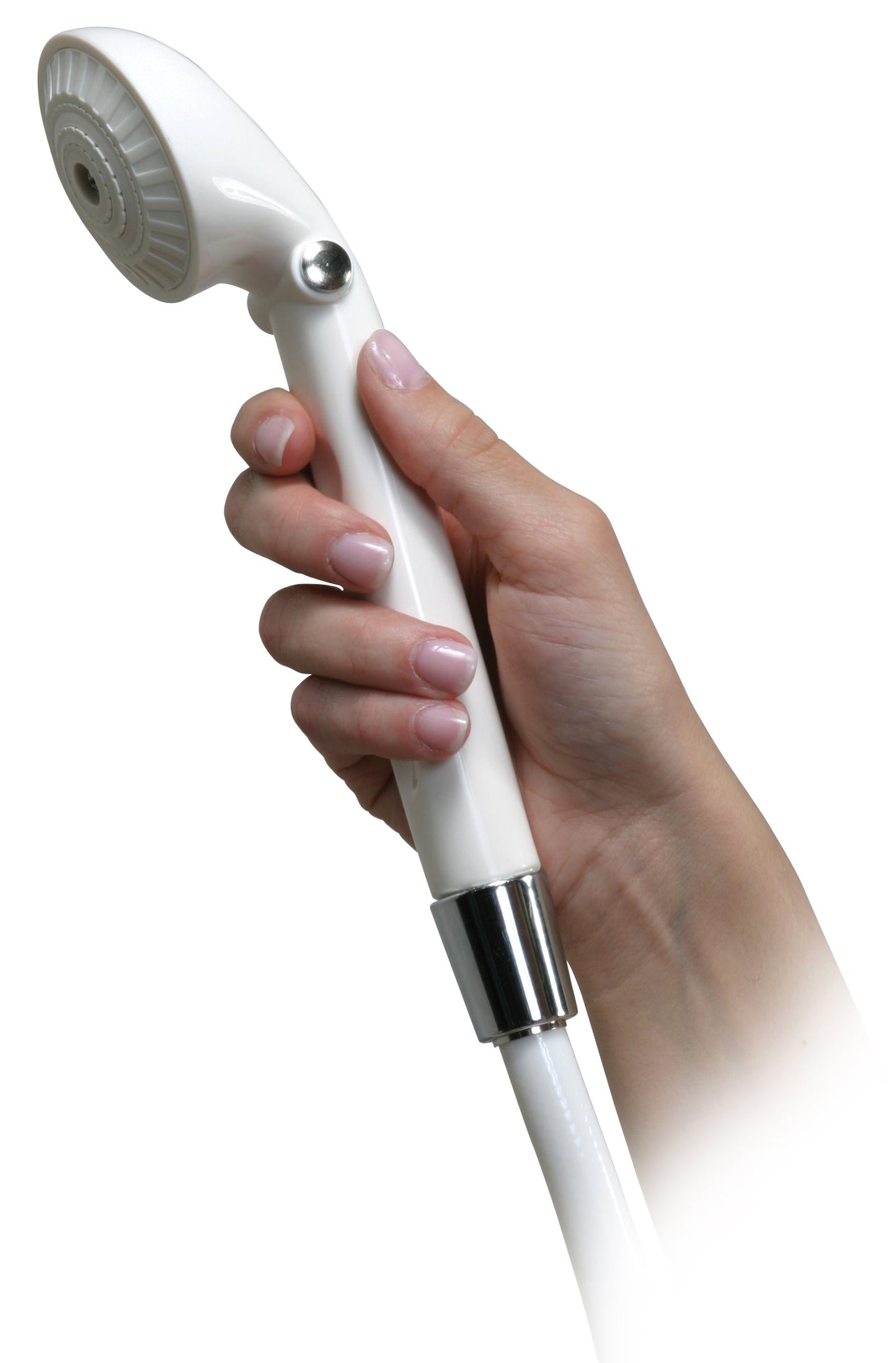 Handheld Shower Spray with Diverter Valve – Drive Medical, 80" Hose