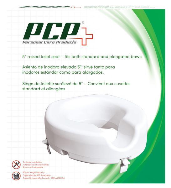PCP 5" Universal Raised Toilet Seat