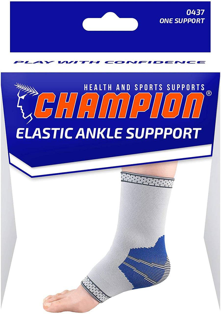 Champion Elastic Ankle Support Grey