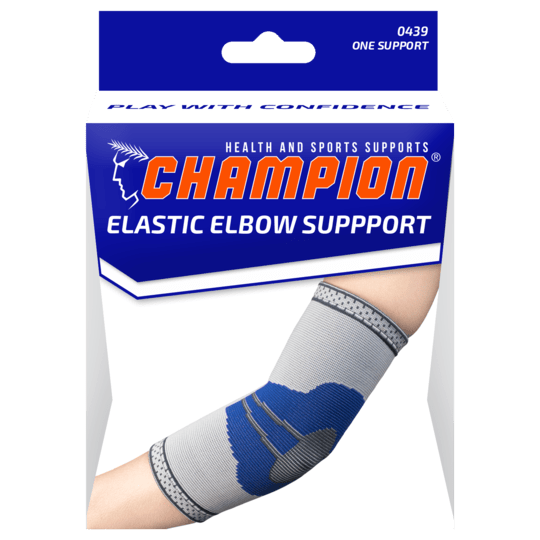 Champion Elastic Elbow Support Grey