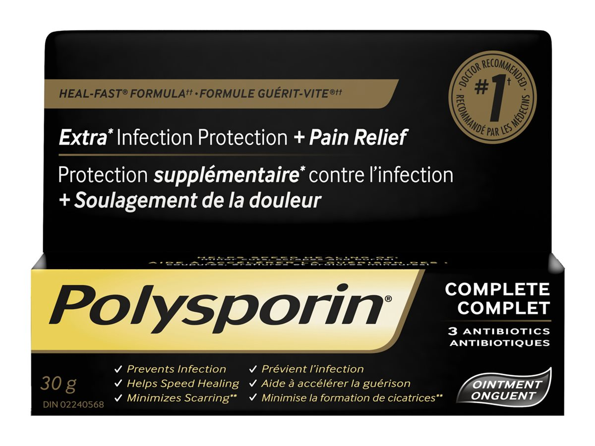 Polysporin Complete Extra Infection Protection Cream 30g