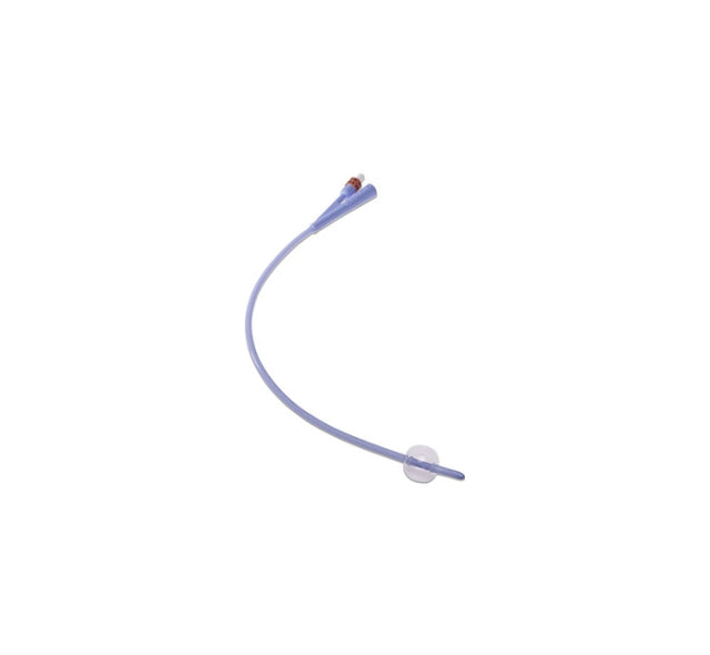 Dover 100% Silicone 2-Way Foley Catheter – 5cc Balloon, Latex-Free