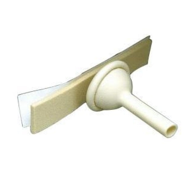 Uro-Cath Molded-Latex Male External Catheter with Urofoam Adhesive Strip