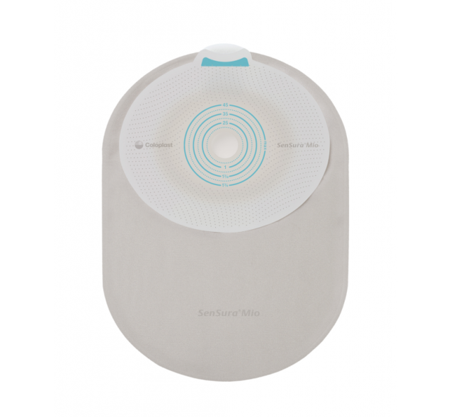 Coloplast SenSura Mio Flex One-Piece Closed Colostomy Pouch, Cut-to-Fit