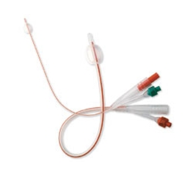 Coloplast Folysil 100% Silicone Coudé Tip 2-Way Foley Catheter – 10–15cc Balloon, Latex-Free