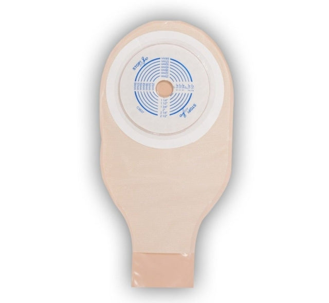 ConvaTec Active Life One-Piece Drainable Ostomy Pouch, Flexible, Pre-Cut