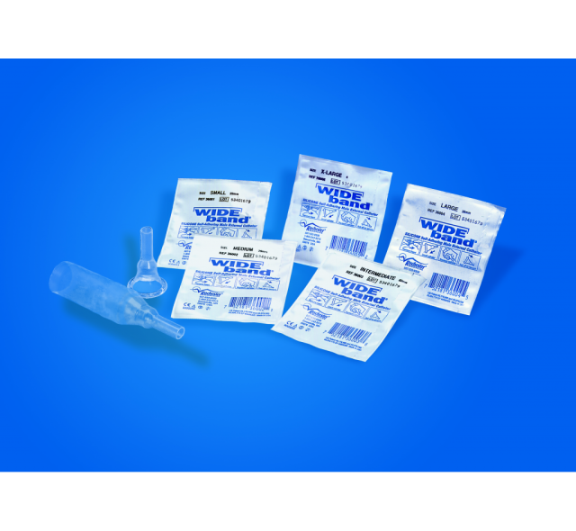Bard Wideband Male External Catheter – Wide Adhesive Band, Latex-Free