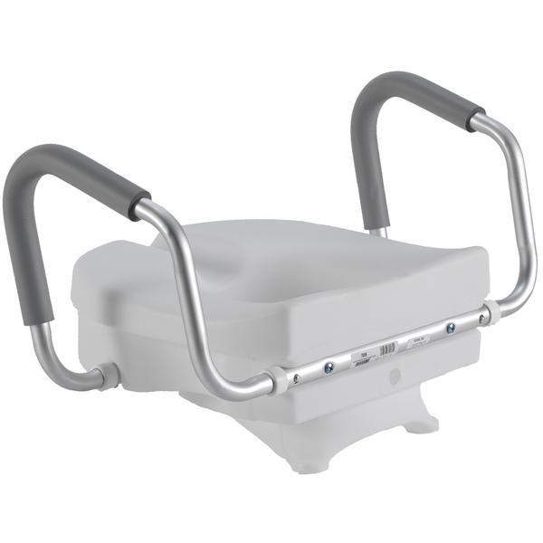 PCP 5" Molded Raised Toilet Seat with Removable Arms