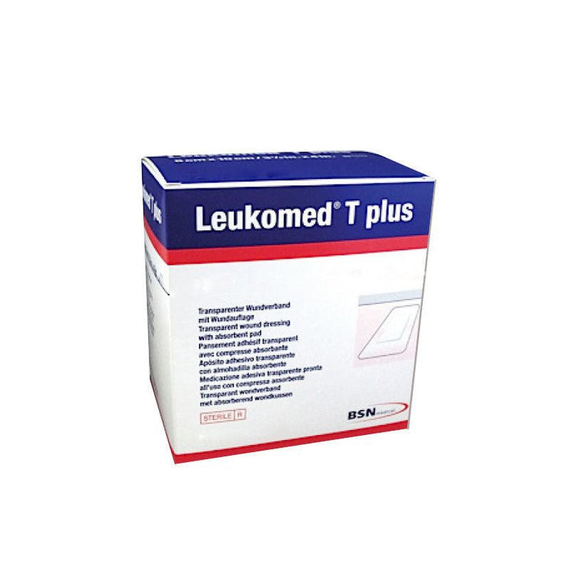 Leukomed T Plus Waterproof Transparent Sterile Dressing with Absorbent Pad – 8 cm x 15 cm (Hospital Pack)